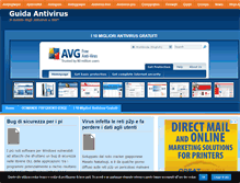 Tablet Screenshot of guida-antivirus.com